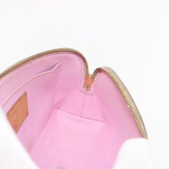 LOUIS VUITTON Multicolor Pochette Cosmetic PM Pouch White M47354 LV Auth 145783 - Picture 13 of 16